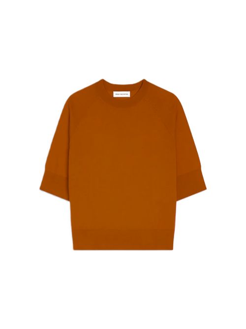 Dries Van Noten Tuan maglione in lana merino ruggine DRIES VAN NOTEN | 261-011200-3700700 LIGHT RUST